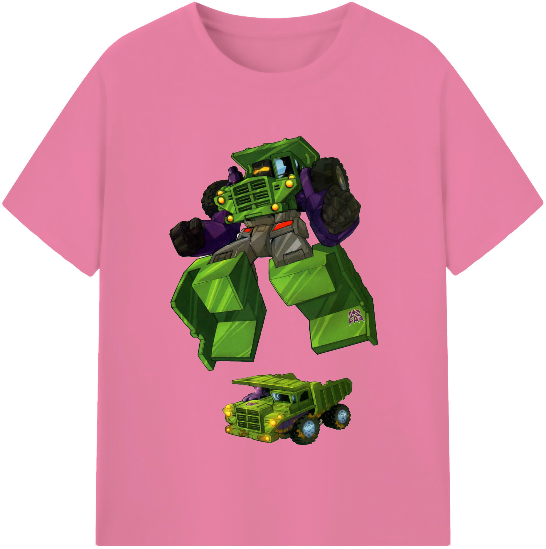 （画像用）  綿100％半袖Tシャツ（フロントプリント）
